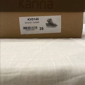 Pre-owned Kanna Suede Espadrille Size 39
